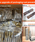 Weldable barrel hinges, 4 in length with 1 in barrels, bulk bags of heavy-duty steel gate hinges for weld-on iron doors