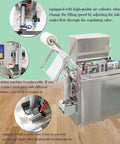 Zero Hassle Automatic Filling And Packaging Sealer With Horizontal Mixing Hopper 30 To 300 ML Stainless Steel Liquids Pastes Machine for sauces.