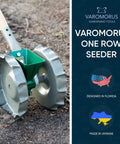 Precision Garden Seeder For Metal Vegetable Planting Durable Handheld Planter For Easy Sowing Of Greens Beets Carrots Onions And More In Gardens Greenhouses And Open Fields No Handle Design