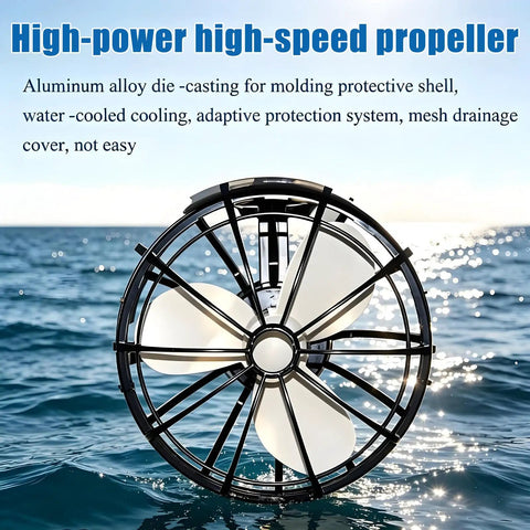 Electric Hydrofoil Board With 60-120 Minute Real World Runtime Dual Speed Modes 100 Kg Max Rider Weight IP68 Waterproof Jetboard Propeller