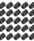 NPT Nylon Cable Gland Set IP68 Waterproof 5 to 10mm Diameter, 25 Pieces for Junction Box and Panel, Black 3/4 Inch Thread