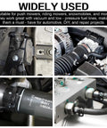 352-Piece Spring Band Hose Clamp Kit For Automotive And DIYers applied on various automotive hoses and connections.