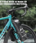 5L Waterproof Bike Fork Bag For Mountain And Road Bikes Front Pannier Dry Bag With Roll Top Closure on bicycle fork
