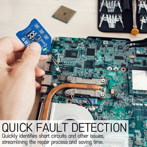 High Sensitivity Coil Tester For PC Motherboards And Phone Repairs Inductor Fault Detective Using Electromagnetic Induction Precise