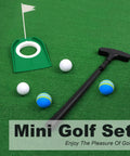 Adjustable Golf Putter For All Ages With A Two Way Right And Left Handed Design Kid Friendly Mini Golf Set For Youth And Adults on grass