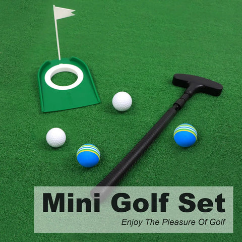Adjustable Golf Putter For All Ages With A Two Way Right And Left Handed Design Kid Friendly Mini Golf Set For Youth And Adults on grass
