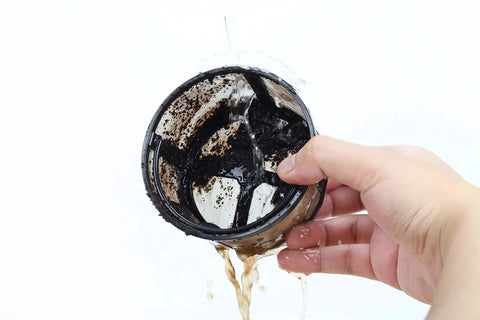 Rinsing Reusable Mesh Coffee Filter For K Duo Hot And Iced Gen 2 And Essentials And Brewers, eco-friendly design by Geesta