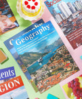 Civilizations Poster Pack For World History And Social Studies Classrooms With 14 Colorful Posters Cover Geography Religion Politics Economy Culture Social Structure And Achievements 14x11 Inches Includes Glue Dots Classroom Wall Decor featuring a Geography poster with a scenic landscape.