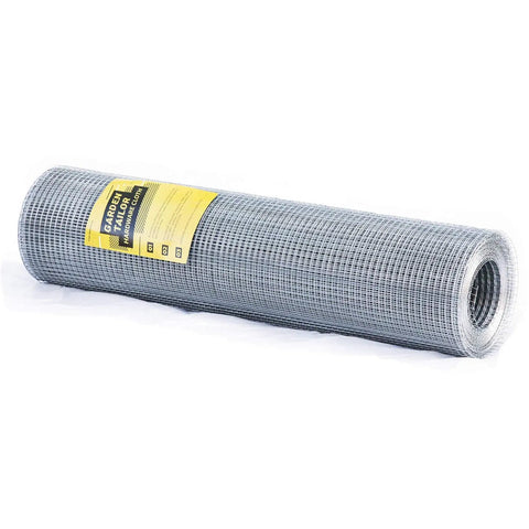 Galvanized Wire Mesh Fence Roll 36 In By 100 Ft Half Inch Square Mesh 19 Gauge Heavy Duty Welded Cage Fencing For Chickens Rabbits Snakes