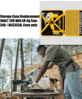 Heavy Duty Carry Case For DEWALT 20V Max XR Jig Saw DCS334B DCS335B Case Only with organizer insert on jobsite