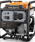 Beefy 4400 Watt Open Frame Inverter Generator For Home Backup, RV Ready With 30A Outlet, Eco Mode, Quiet Operation, Gas Powered