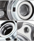Front Wheel Bearing Hub Assembly For Infiniti JX35 QX60 Altima Maxima Murano Pathfinder 2013-2021 Interchange 513296 OEM 40202-3JA0A 40202-JA100 40202-ZX10A Durable Replacement Part For Smooth Ride And Precise Wheel Alignment close-up details