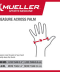 Diagram for sizing Ultimate Hand And Wrist Compression Glove For Men And Women Pain Relief For Carpal Tunnel And Arthritis