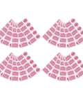 600 Piece Fragile Stickers For Shipping And Moving Adhesive Red Warning Labels With Clear Bold Text Perfect For Glassware Warehouses And Moving Supplies Bulk Pack For Easy Handling And Storage Caution Tags, pink sheet set