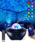 Star Projector Night Light With Bluetooth Speaker And App Control For Bedroom Decor Great For Kids And Adults With Remote Included Black Finish Nebula And Star Field Projections Music Sync For Cozy Vibe