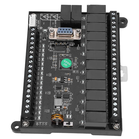 Pro Grade PLC Control Board With Programmable Logic And Delay Relay Module Analog Output For FX1N Series Compatible, top view