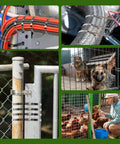 Built Tough Heavy Duty Stainless Steel Zip Ties 11.8 Inch By 0.18 Inch 304 Stainless Cable Ties For Chain Link Fences, Chicken Coops