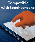 Built Tank Tough Heavy Duty 8 Mil Orange Nitrile Work Gloves Featuring A Diamond Textured Surface For Insane Grip And Maximum Puncture Protection In A Solid 50 Pack Perfect For Mechanics Who Want Real Deal Latex Free Gear Everyday using touchscreen on tablet.