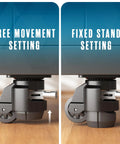 Leveling Casters With Retractable Feet For Stable Mobility On Tables, Machines And Furniture, Height Adjustable Heavy Duty Lift Casters