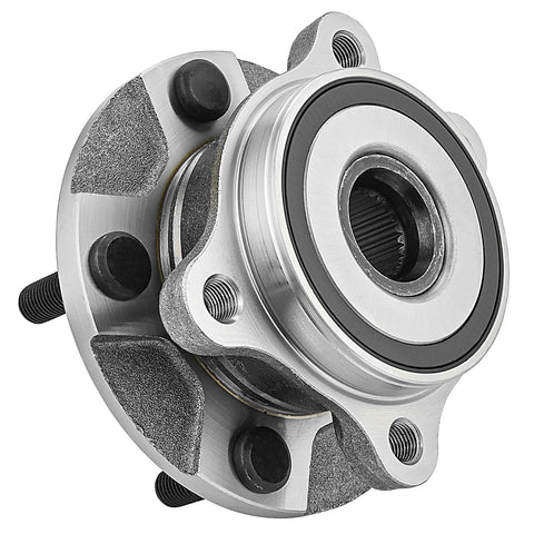 Pair Front Wheel Bearing And Hub Assembly Fits 2017 2018 Toyota Corolla iM, 2006 2012 RAV4, 2012 2018 Prius V, close-up view
