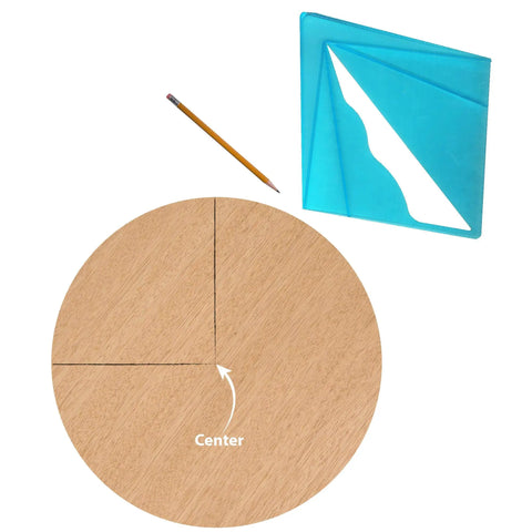 Zero Hassle Woodworking Center Finder That Slides Right Onto Stock To Nail Dead Center Fast With Smooth Precision for round wood