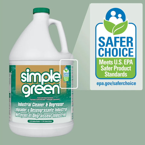 Industrial Cleaner And Degreaser Concentrate For Heavy Duty Grime Remover On Counters Floors Carpet Machines Equipment And Vehicles EPA Safer Choice Approved Deodorizer And Stain Remover 128 Ounce
