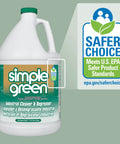 Concentrated Industrial Cleaner And Degreaser Heavy Duty Workhorse in one gallon bottle, labeled as Safer Choice for safe use.