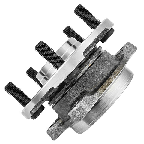 Side view of Pair Front Wheel Bearing And Hub Assembly Fits 2017 2018 Toyota Corolla iM, 2006 2012 RAV4, 2012 2018 Prius V, 2010 2012 Lexus HS250h, 2011 2016 Scion tC iM xB Durable Replacement For A Smooth Ride And Easy Install.