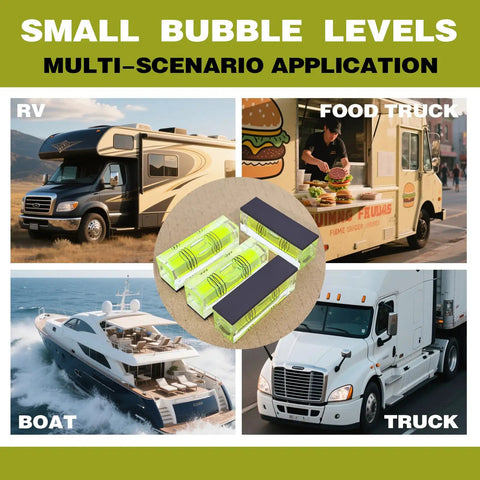 4 Pack Magnetic Mini Bubble Levels Featuring Slick Three Line Vials And Heavy Duty Adhesive Mounting For Drop Dead Accurate 3D Printer And Cnc Leveling That Keeps Your Builds Dead On In The Shop