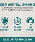 Air Brake Compressor Replacement for ISX15 QSX15 Trucks 2010-2024 warranty, returns, support infographic