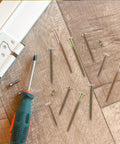 51 Piece Furniture Connector Bolt Kit With Copper Alloy Screws And Nuts Built Tough And Impact Resistant Fasteners