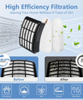 Pro Grade Shark Navigator Lift Away Vacuum Filter Replacement Kit With 2 HEPA And 4 Foam Filters for NV Series models illustration