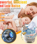Straight Up 15L Portable Washing Machine With Three Cleaning Modes Foldable Mini Washer in action washing baby clothes.