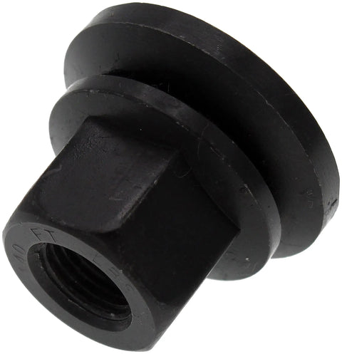 Wheel Lug Nuts 9/16-18 Flanged Flat Face, 15/16 Inch Hex, 1-1/8 Inch Length, Direct Replacement for Select Dodge Ram Models