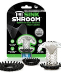 Ultra Drain Protector For Bathroom Sink Stainless Steel Includes 1.25in, 1.5in, And 1in Adapters product packaging and components