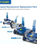 Image of MX6 and MX8 pool cleaners for Side B Gearbox For Smooth Turning And Killer Navigation In MX6 MX6 Elite MX8 MX8 Elite Pool Cleaners