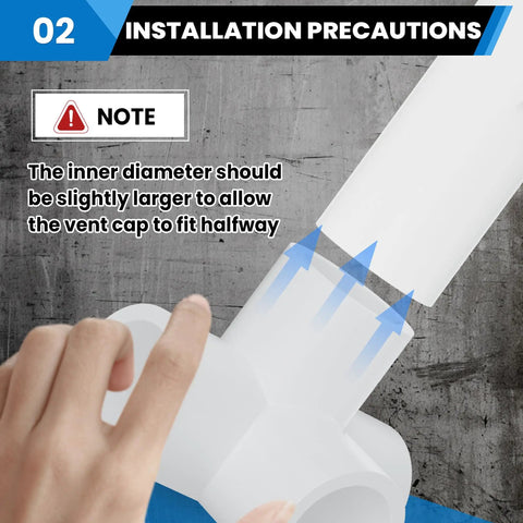 Installation of 1 Inch PVC 4 Way Tee Fitting For DIY Frames And Structures, Schedule 40, showing slip-on connection details.
