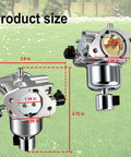 Carburetor Kit For 7000 Series Kohler Engines KT725 KT730 KT735 KT740 KT745 Go To Replacement With dimensions shown