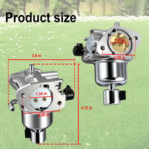 Carburetor Kit For 7000 Series Kohler Engines KT725 KT730 KT735 KT740 KT745 Go To Replacement With dimensions shown