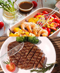 350 Count Clear Plastic Forks, Extra Heavy Duty Disposable Cutlery For Parties And Weddings, BPA Free, Food Safe, 7.1 Inch