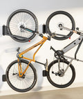 Swivel Bike Wall Mount For Garage No Heavy Lifting Required Easy To Load And Unload Space Saving Bike Hanger 2 Pack holding bikes
