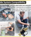 Quarter Inch Mega Flow Valve Core Removal Tool for HVACR systems with diverse applications in air conditioning repair