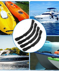 Heavy Duty Kayak Handles 4 Pack for Easy Portage and Boat Carry Marine Grade Nylon Grab Handles with boats background