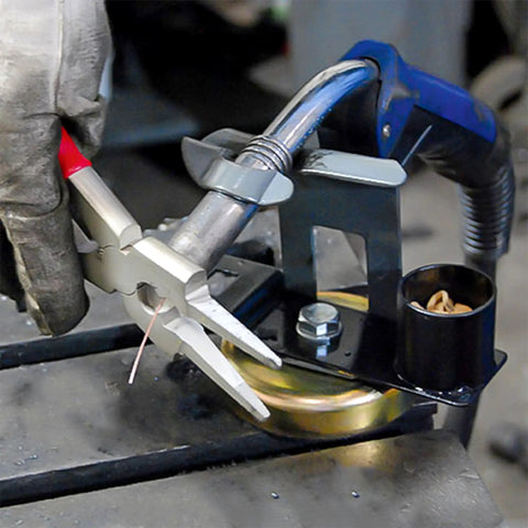 8 Inch MIG Welding Pliers That Are A Real Handy Workhorse With Nozzle Cleaner Rounded Hammer Face Tempered Wire Cutter