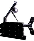 Heavy Duty 2x72 Belt Sander And Grinder With CNC Machined Aluminum Wheels and 56C Motor Mount, showcasing precision assembly.