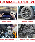 Beefed Up Front Lower Control Arm Suspension Kit For Nissan Altima 2014 To 2018 And 2013 Altima 4 Door 2016 To 2023 Maxima With Ball Joint Includes 2 Sway Bar Links 4 Outer And Inner Tie Rod Ends Direct OE Style Replacement showing steering, tire wear, and vibration issues