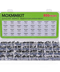 Power Transistor Assortment Kit With 800 Pieces Across 32 Values For DIY Projects PNP And NPN Types TO92 Pack open view