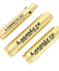 Multi Caliber Laser Bore Sight Kit With Bright Red Cartridge Sighter For Zeroing Rifle Scopes And Aligning Iron Sights: gold cartridges for various calibers.