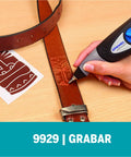 Diamond Point Engraver Bit For Rotary Tools Perfect For Engraving Metal Glass And Wood Personalize Your DIY Projects With Pro Grade Detail And Precise Control Every Time engraving a leather belt.