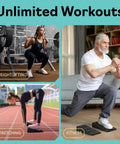 Heavy Duty Squat Wedge Block Set For Fitness Fanatics With Dope High Weight Rating Epp Foam Build, used for weightlifting and stretching exercises.